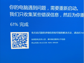 【解决方案】 BUGCODE NDIS DRIVER 蓝屏错误代码  微星（MSI）MEG X299 CREATION 创世板主板（Intel X299/LGA 2066） BUGCODE NDIS DRIVER 蓝屏的解决方案